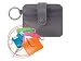 Gray/Lavender Mini-Card Case by Baekgaard