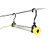 Lind Equipment LE5005 Heavy-Duty Fluorescent String Light, Vapour Proof, 50W, 5ft 16/3 SJTOW Cord, outlet