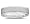 6 mm Brushed Center Comfort-Fit Men's Wedding Band in 14k White Gold