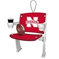 NCAA Licensed Nebraska Cornhuskers Team Stadium Chair Ornament