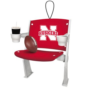 NCAA Licensed Nebraska Cornhuskers Team Stadium Chair Ornament