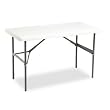 Iceberg Enterprises 65203 Folding Table, 600 lb Capacity, 48 in.x24 in.x29 in., Platinum
