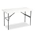 Iceberg Enterprises 65203 Folding Table, 600 lb Capacity, 48 in.x24 in.x29 in., Platinum