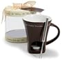 Danesco Bliss Chocolate Fondue Mug, Set of 3-Pieces