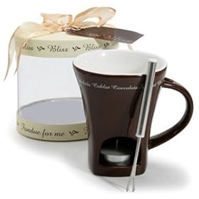 Danesco Bliss Chocolate Fondue Mug - for 1 by Danesco Bliss