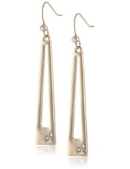 Kenneth Cole New York "Jet" Geometric Drop Earrings