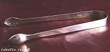 1953 Chester Solid Silver Coronation Year Sugar Tongs