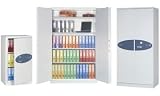 Phoenix Firechief Security Cupboard Fire Resistant 764 Litre Capacity 233kg W1200xD525x1885mm Ref 1613