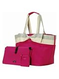 (ケイトスペード) KATE SPADE BARROW STREET　PXRU1613 ANABEL BＡＢY BAG リボントートマザーバック 685　MODERN MAGENTA　ピンク