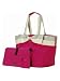 (ケイトスペード) KATE SPADE BARROW STREET PXRU1613 ANABEL BABY BAG リボントートマザーバック 685 MODERN MAGENTA ピンク