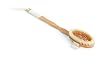 Long-Handled Rubber Grip Bath & Massage Brush