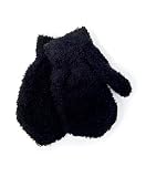 Kid's Solid Color Magic Mitten Gloves with Free Shipping, Black