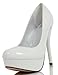 Delicious Women's Jones Round Toe Platform High Heel Pumps
