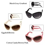 Juicy Couture - Juicy Couture Oversize Sunglasses SEMIP/S: Eggshell/Brown