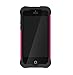 Ballistic SG0926-M365 Screen Guard Casefor iPhone 5 - 1 Pack - Retail Packaging - Black/Hot Pink