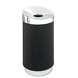 IMAGE OF Safco Model At-Your-DisposalVertex, Black, 38 Gallons (9799)
