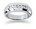 0.25 ctw. Woman's Round Diamond Wedding Band in 14K White Gold