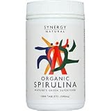 Synergy Natural Organic Spirulina - 1000 tabs