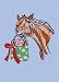 Gift Horse Boxed Holiday Cards - 5" X 7" - Box Of 12 Cards