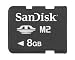 SanDisk SDMSM2-008G-A11M 8GB M2 Memory Stick Micro (Black)