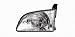 Toyota Sienna Composite Headlight assembly LH (driver's side) 20-5204-00