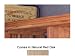 Wine Cellar Innovations Natural Red Oak Base and Crown for Straight Corner