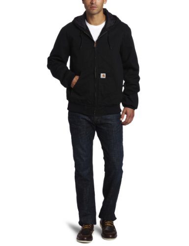 Best Rated !!!! for Carhartt Mens Ripstop Active Jacket, Black, M