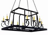 2nd Ave Ceiling Hung Maura Kitchen Pot Rack