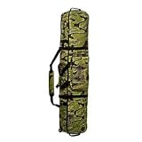Burton Wheelie Board Case 156 Padded Snowboard Travel Bag, GlamoCamo Kryptonite