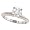 1.21ct Round Brilliant 14KW Solitaire EGL I-J;VS2