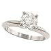 1.21ct Round Brilliant 14KW Solitaire EGL I-J;VS2