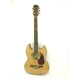 Thin-Line SG ACOUSTIC / ELECTRIC Double Cutaway GUITAR