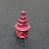 超軽量スパイクピン(XmasTree型) レッド 7mm