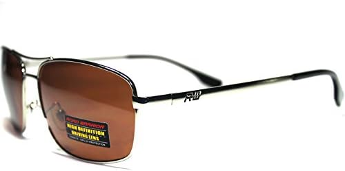 #RW3-S1 Road Warrior ® HD High Definition Driving Men's Aviator Sunglasses