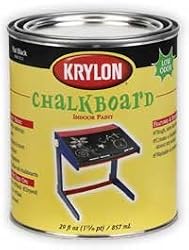 Krylon Black Chalkboard Paint 1-Quart Can