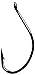 Gamakatsu Split Shot/Drop Shot Hook-Pack Of 25 (Black, 2/0)