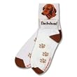 For Bare Feet Dog Breed Dachshund Roll Down Socks