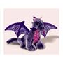 Plush Myths Purple Dragon 10"