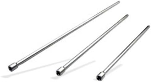 6 Pc 3/8" Drive Extension Bars 15",18",24" Ratchet 2 New 3 Pc Sets