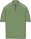 Callaway Golf Mens Broadway Zip Front Polo Shirt Cm16341