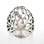Large Celtic Tree of Life Ring in Sterling Silver, size 6, 7, 8 and 9, #8561