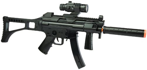 Crosman electronic airsoft rifle, black