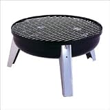 Meco 2000 Black Portable Tailgate Charcoal Grill
