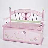 Sugar Plum Toy Box Bench