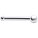 Body Candy Solid 14k White Gold 1.5mm Ball Nose Stud Bone 18 Gauge 1/4