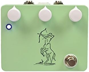 Pedal Monsters Klone Overdrive (Surf Green) Cable Bundle w/ 4 free Items: 2x 18.6' Strukture Cables, 2x Hosa Patch Cables