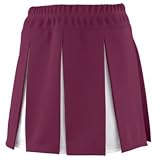 Ladies Liberty Skirt - MAROON AND WHITE - SMALL