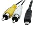 Hi-Tech DealzĀ® EG-CP14 AV Audio/Video RCA Cable Cord for Nikon Coolpix S4, S9, S10, S11, S200, S210, S220, S225, S230, S500, S510, S520, S530, S560, S570, S600, S620, S630, S640, S710, S100PJ, S1000PJ, S1100PJ, S2500, S3000, S3100, S4000, S4100, S5100, S6000, S6100, S8000, S8100 & S9100 Digital Cameras