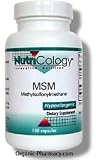 MSM (Methylsulfonylmethane) by Nutricology (150 Capsules)
