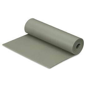 Gelert Camping Foam Mat - Olive, Size 1800X500X8
